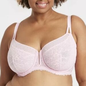 Auden Lace Unlined Underwire Bra- NWT